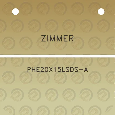 zimmer-phe20x15lsds-a