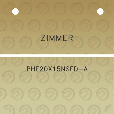 zimmer-phe20x15nsfd-a