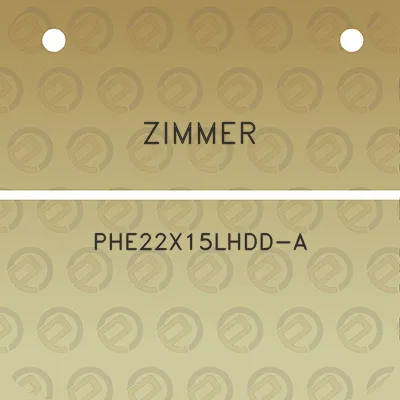 zimmer-phe22x15lhdd-a