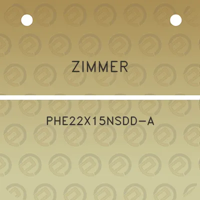 zimmer-phe22x15nsdd-a