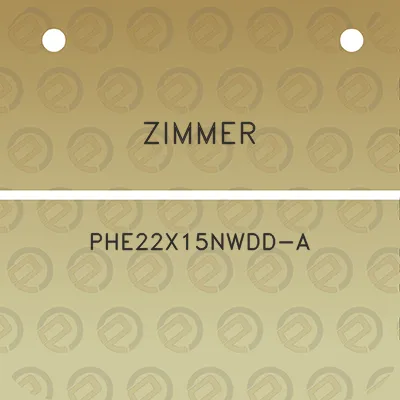 zimmer-phe22x15nwdd-a