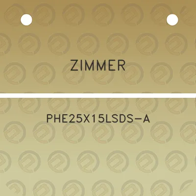 zimmer-phe25x15lsds-a