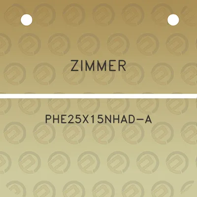 zimmer-phe25x15nhad-a