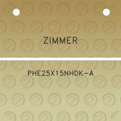 zimmer-phe25x15nhdk-a