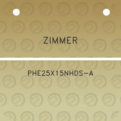 zimmer-phe25x15nhds-a