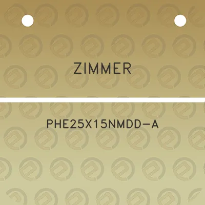 zimmer-phe25x15nmdd-a