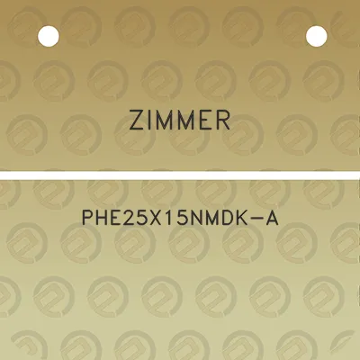 zimmer-phe25x15nmdk-a