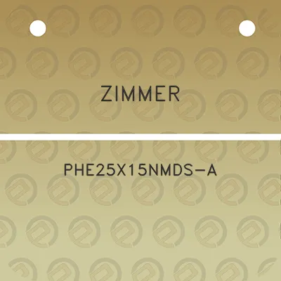 zimmer-phe25x15nmds-a