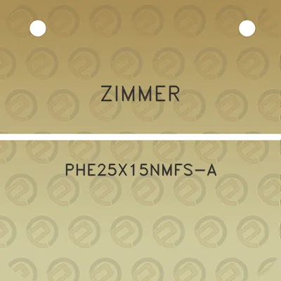 zimmer-phe25x15nmfs-a