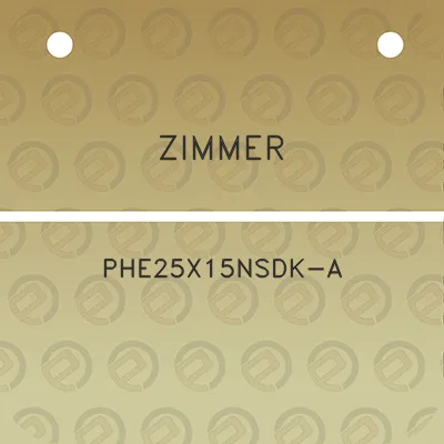 zimmer-phe25x15nsdk-a