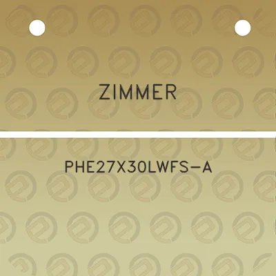 zimmer-phe27x30lwfs-a