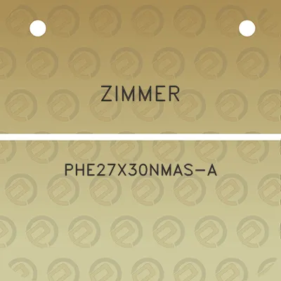 zimmer-phe27x30nmas-a