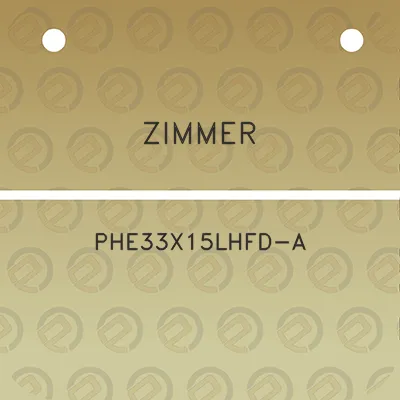 zimmer-phe33x15lhfd-a