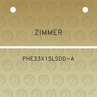 zimmer-phe33x15lsdd-a