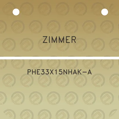 zimmer-phe33x15nhak-a