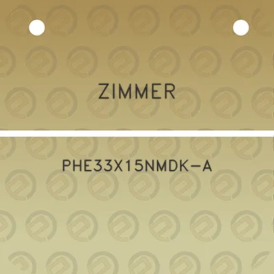 zimmer-phe33x15nmdk-a