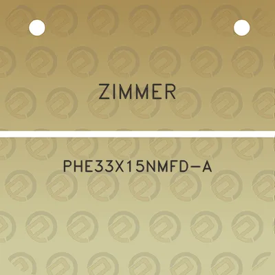 zimmer-phe33x15nmfd-a