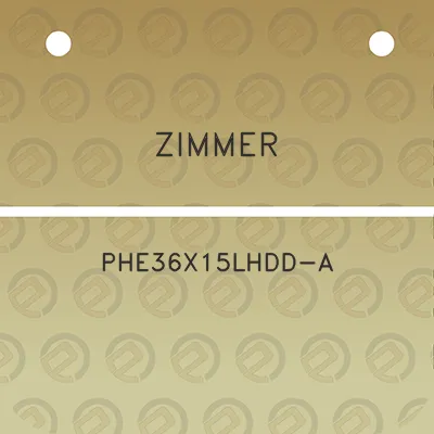 zimmer-phe36x15lhdd-a