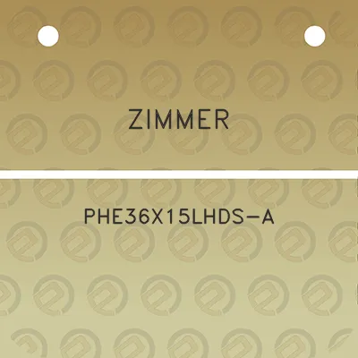 zimmer-phe36x15lhds-a