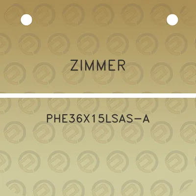 zimmer-phe36x15lsas-a