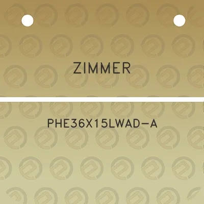 zimmer-phe36x15lwad-a