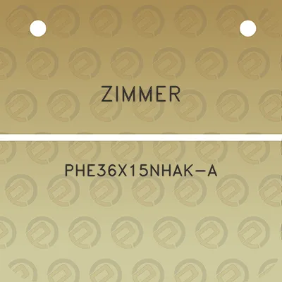 zimmer-phe36x15nhak-a