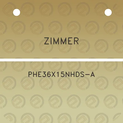 zimmer-phe36x15nhds-a