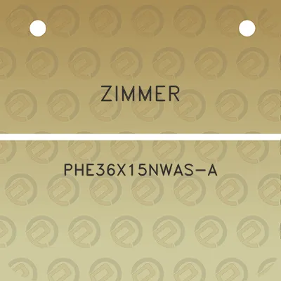 zimmer-phe36x15nwas-a