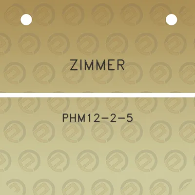 zimmer-phm12-2-5