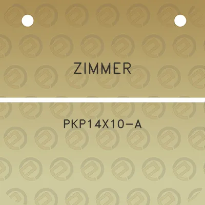 zimmer-pkp14x10-a