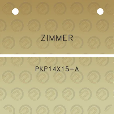 zimmer-pkp14x15-a