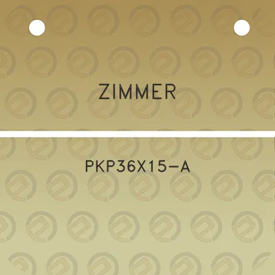 zimmer-pkp36x15-a