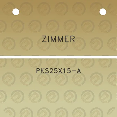 zimmer-pks25x15-a