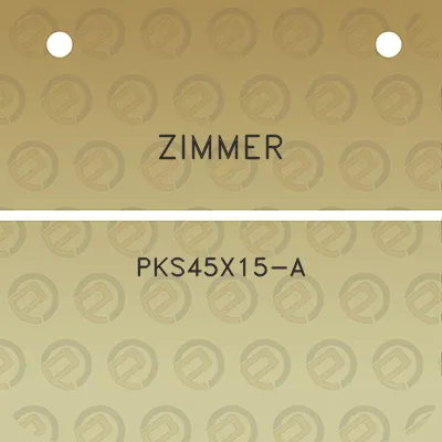 zimmer-pks45x15-a