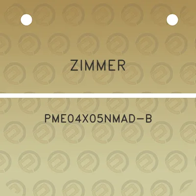 zimmer-pme04x05nmad-b