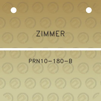 zimmer-prn10-180-b