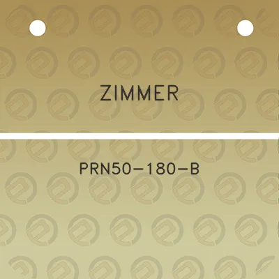 zimmer-prn50-180-b