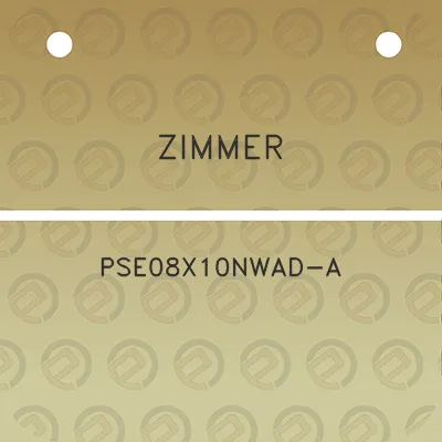 zimmer-pse08x10nwad-a