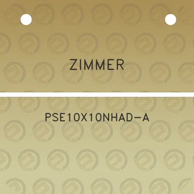 zimmer-pse10x10nhad-a