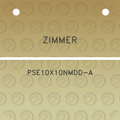 zimmer-pse10x10nmdd-a