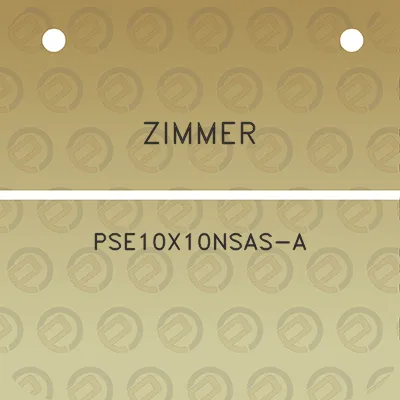 zimmer-pse10x10nsas-a