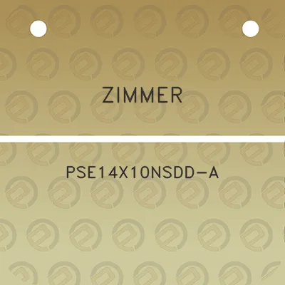 zimmer-pse14x10nsdd-a