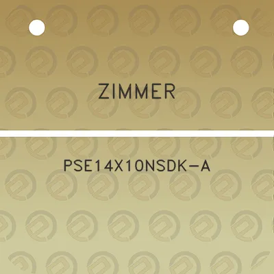 zimmer-pse14x10nsdk-a