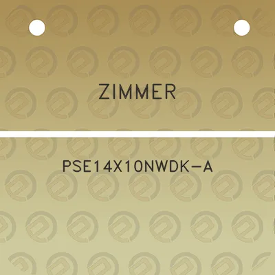 zimmer-pse14x10nwdk-a