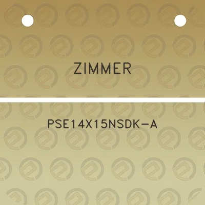 zimmer-pse14x15nsdk-a