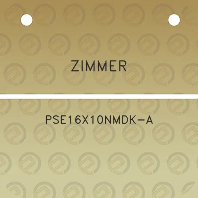 zimmer-pse16x10nmdk-a