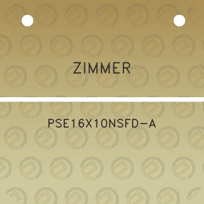 zimmer-pse16x10nsfd-a