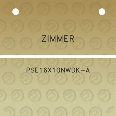 zimmer-pse16x10nwdk-a