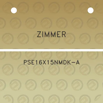 zimmer-pse16x15nmdk-a