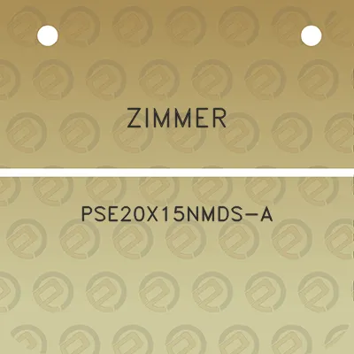 zimmer-pse20x15nmds-a